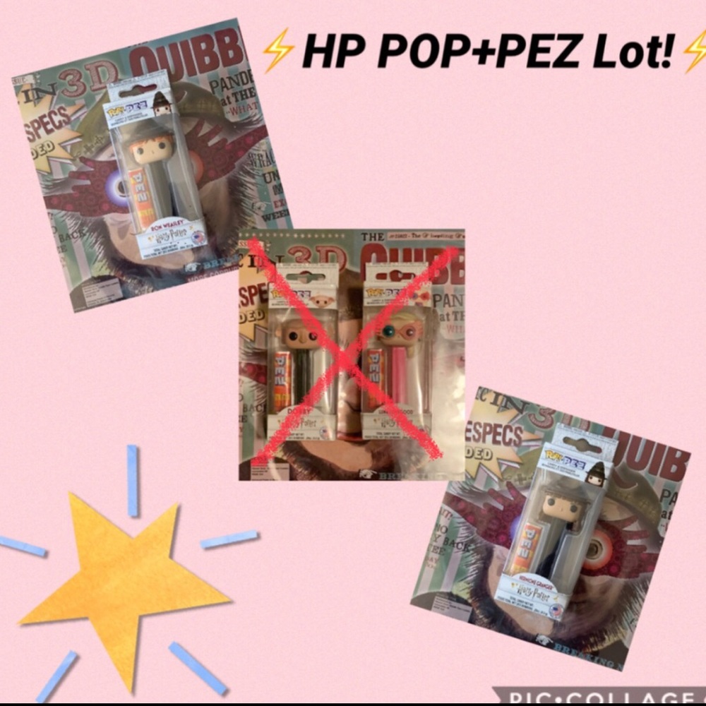 ⚡️HP POP+PEZ Lot!⚡️